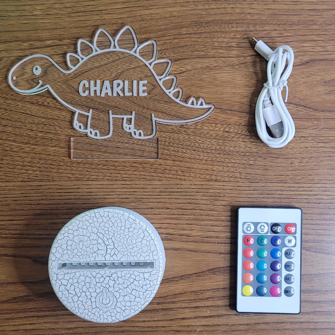 Custom Dinosaur Night Light
