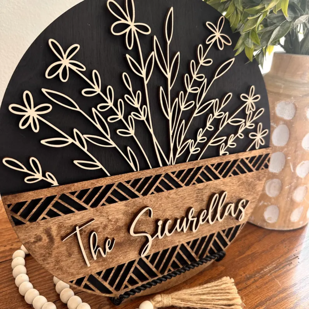 Personalized Wood Sign