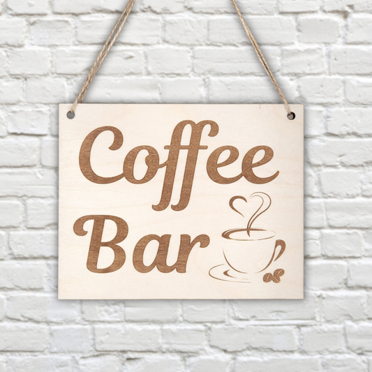 Coffee Bar Signs