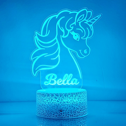 Custom Unicorn Night Light