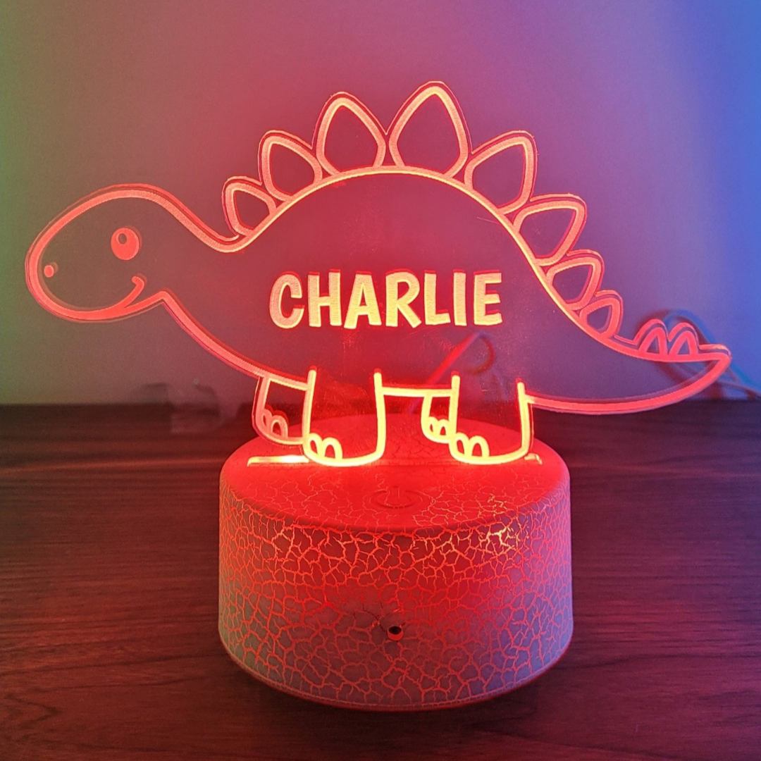 Custom Dinosaur Night Light