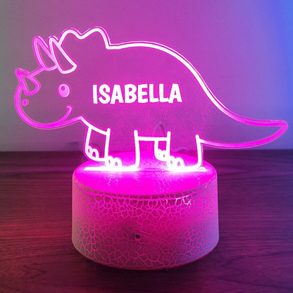 Custom Dinosaur Night Light