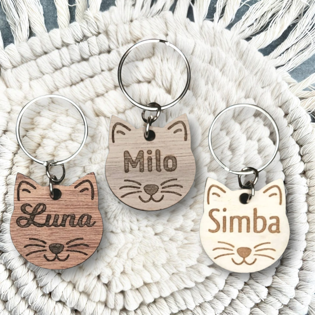 Custom Cat Name Tag