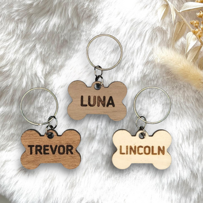 Bone Shaped Dog Tag