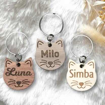 Custom Cat Name Tag