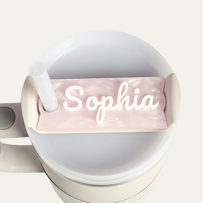 Custom Tumbler Name Tag